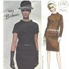 1960s-Vintage-VOGUE-Sewing-Pattern-B32-ONE-PIECE-DRESS-1392-By-BALMAIN-251817624784