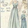 1960s-Vintage-VOGUE-Sewing-Pattern-B38-NIGHTGOWN-PEIGNOIR-CAP-PANTIES-1598-262352015824