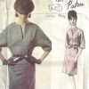 1964-Vintage-VOGUE-Sewing-Pattern-DRESS-B36-1685-By-Patou-252458817914-4