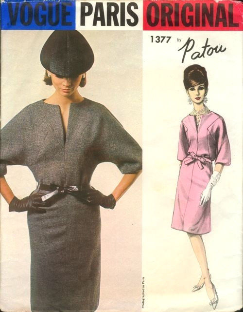 Vogue Paris Originals // Vintage Sewing Patterns