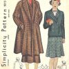 1930s-Vintage-Sewing-Pattern-B32-SUIT-SWAGGER-COAT-JACKET-SKIRT-1739-262576207135