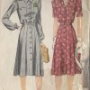 1940s-Vintage-Sewing-Pattern-DRESS-B32-33-251149356225