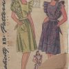 1942-WW2-Vintage-Sewing-Pattern-B32-DRESS-PINAFORE-APRON-1128-251356753305