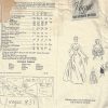 1954-Vintage-VOGUE-Sewing-Pattern-B32-DRESS-EVENING-DRESS-REVERSIBLE-CAPE-1750-252700315285-2