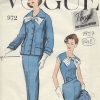 1957-Vintage-VOGUE-Sewing-Pattern-B36-DRESS-JACKET-1218-By-DIGBY-MORTON-251501826275