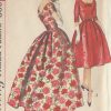 1958-Vintage-Sewing-Pattern-DRESS-B38-R559-251150946145