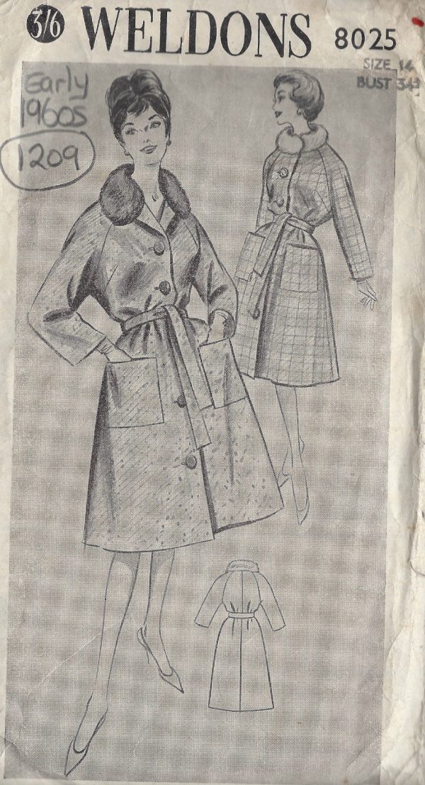1960s-Vintage-Sewing-Pattern-B34-COAT-1209-261449221485