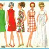 1968-Vintage-VOGUE-Sewing-Pattern-B36-DRESS-1651-252397874575
