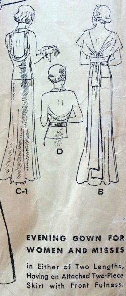 1930s-Vintage-Sewing-Pattern-B38-EVENING-DRESS-1648-252395118156-4