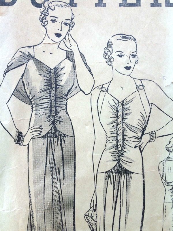 1930s-Vintage-Sewing-Pattern-B38-EVENING-DRESS-1648-252395118156-7