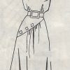 1940-Vintage-Sewing-Pattern-B32-DRESS-R728-251174633076