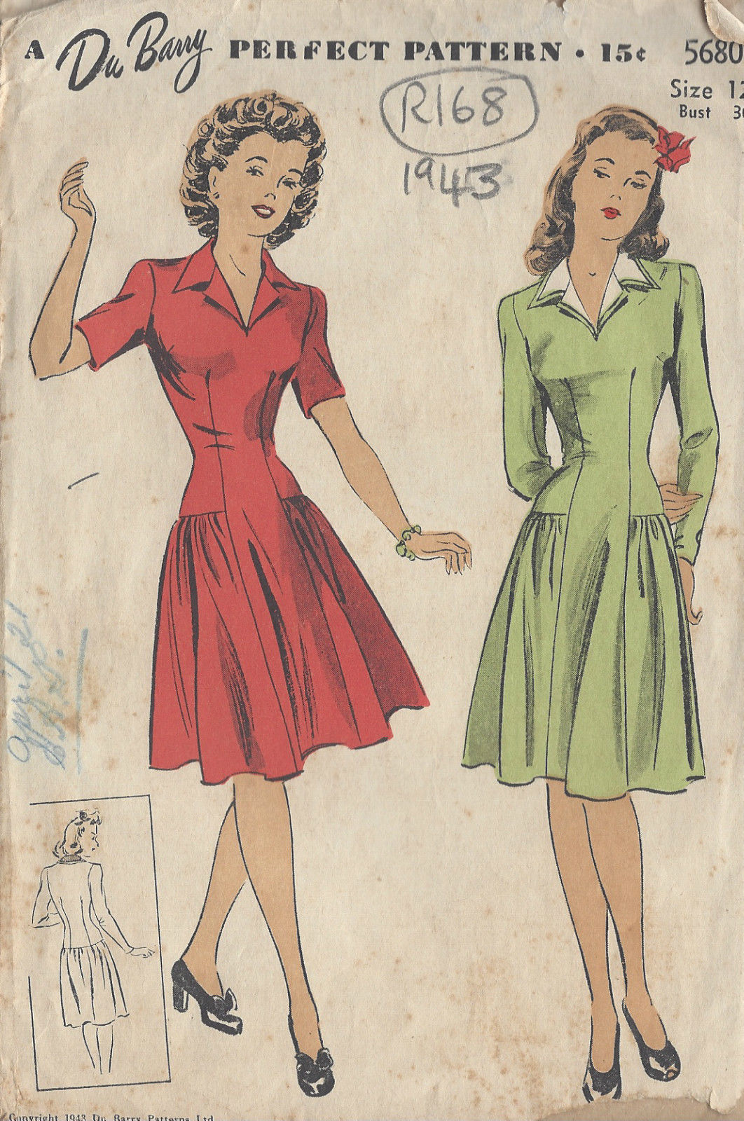 CUT See /& Sew 5680 Sewing Pattern Vintage