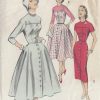 1950s-Vintage-Sewing-Pattern-B34-DRESS-R661-251177280626
