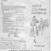 1951-Vintage-VOGUE-Sewing-Pattern-B36-JACKET-DRESS-1407R-251889055356-2