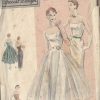 1953-Vintage-VOGUE-Sewing-Pattern-B34-DRESS-TIE-ON-SKIRT-1683-252456164706
