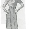 1940s WW2 Vintage Sewing Pattern W30 WOMENS PANTS TROUSERS (W1135-30)