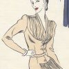 1943-WW2-Vintage-VOGUE-Sewing-Pattern-B30-DRESS-1129-251359282317-5