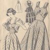 1950s-Vintage-Sewing-Pattern-B34-DRESS-BOLERO-R83-262354229417