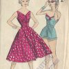1950s-Vintage-Sewing-Pattern-B36-DRESS-SHORTS-SUN-TOP-1014R-261936456157