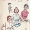 1950s-Vintage-Sewing-Pattern-BLOUSE-B38-R264-251143167427