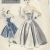 1952-Vintage-VOGUE-Sewing-Pattern-B34-DRESS-E1242-261481049417