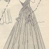 1955-Vintage-VOGUE-Sewing-Pattern-B34-DRESS-EVENING-GOWN-1290-By-JACQUES-HEIM-261872437637-5