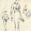 1955-Vintage-VOGUE-Sewing-Pattern-DRESS-B34-1475-By-Patou-262001107587-3