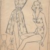 1940s-Vintage-Sewing-Pattern-B34-SUN-SUIT-DRESS-PANTIE-BRASSIERE-R747-251181742958