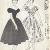 1950s-Vintage-Sewing-Pattern-B30-DRESS-1221-261449378968-2