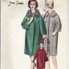 1950s-Vintage-VOGUE-Sewing-Pattern-B34-COAT-1333-BY-JEAN-DESSES-251677913618