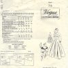 1953-Vintage-VOGUE-Sewing-Pattern-B34-DRESS-CAPE-1434R-251967212998-2