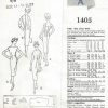 1958-Vintage-VOGUE-Sewing-Pattern-B34-DRESS-1680-By-Desses-252451860168-2