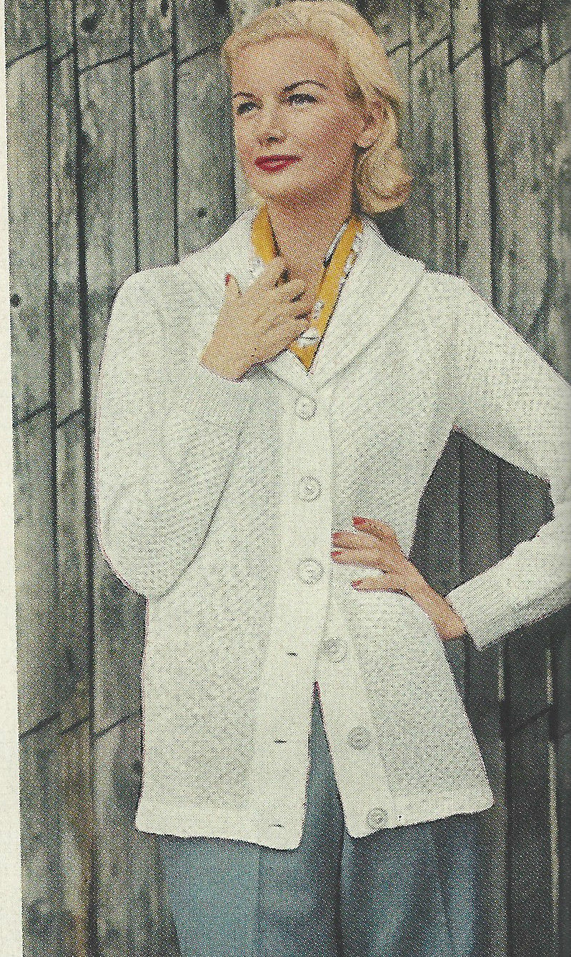 Ladies Vest and Pants Knitting Pattern, 1940's