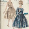 1959-Vintage-VOGUE-Sewing-Pattern-B36-DRESS-PETTICOAT-1542-262141146558