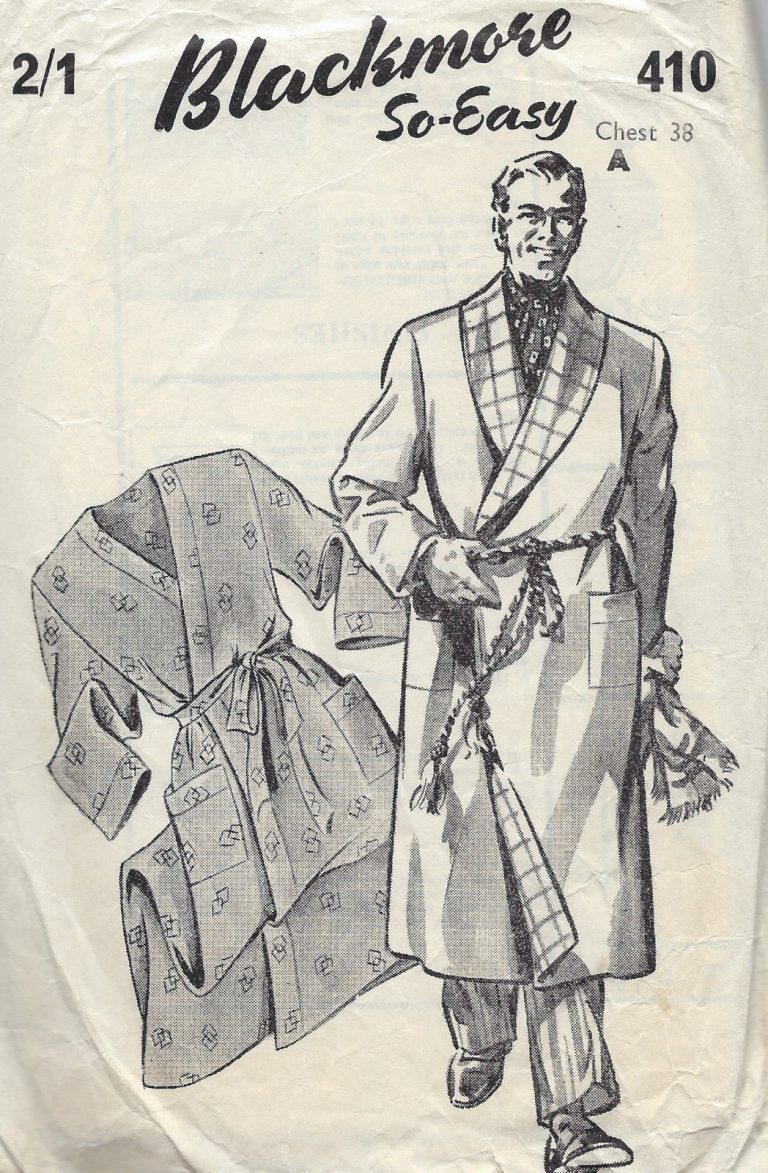 Men’s Vintage Sewing Patterns Reproduction from all Eras