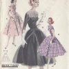 1950s-Vintage-Sewing-Pattern-DRESS-B34-R73-251144840339