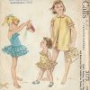 1955-Childrens-Vintage-Sewing-Pattern-S3-C22-PLAYSUIT-BATHING-SUIT-COAT-C11-261513817519