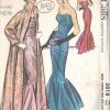 1956-Vintage-Sewing-Pattern-B34-EVENING-DRESS-COAT-1793-262905547369