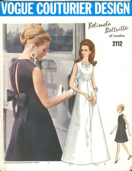 1969-Vintage-VOGUE-Sewing-Pattern-B325-EVENING-DRESS-1635-BELINDA-BELLVILLE-252482881539