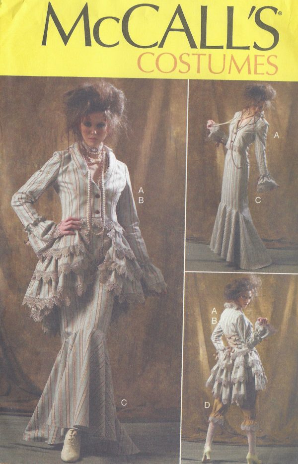 Vintage-Sewing-Pattern-B34-to-42-JACKET-BUSTLE-CAPELET-SKIRT-PANTS-R991-251278951939